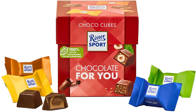 리터스포트 초코큐브 초콜릿 포유, 176g, 1개