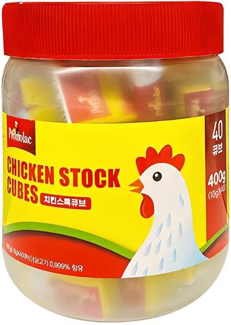 9위 - 프로모락 치킨스톡 큐브 40p, 400g, 1개