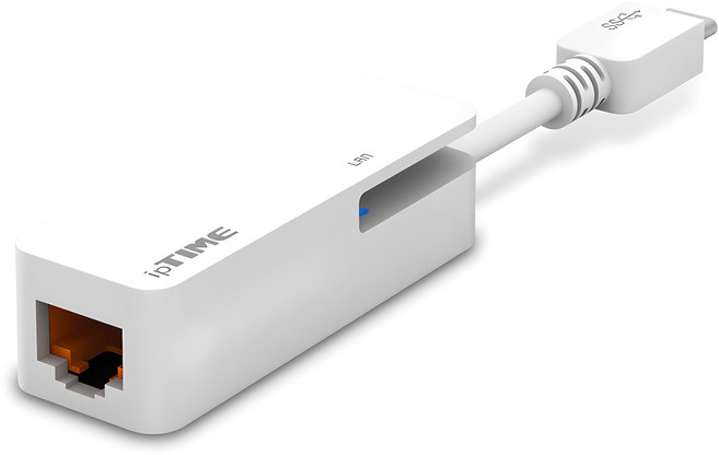 ipTIME USB 3.0 Type C 기가비트 랜카드, U1G-C, 1세트