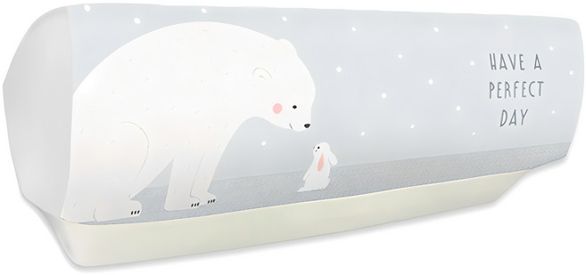 The Zari 彈性壁掛式冷氣防塵套, Sweat Bear, 1個