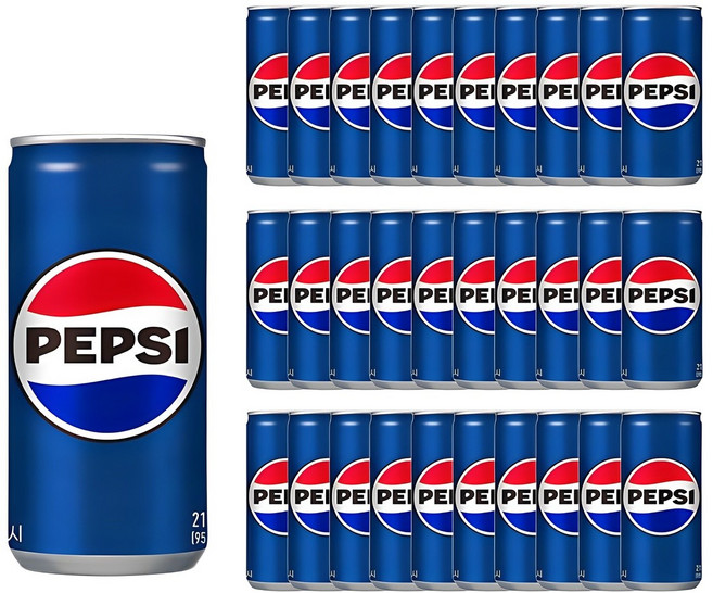 펩시 콜라, 210ml, 60개