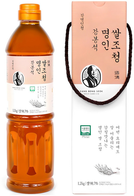 강봉석 명인 쌀조청, 1.2kg, 1개