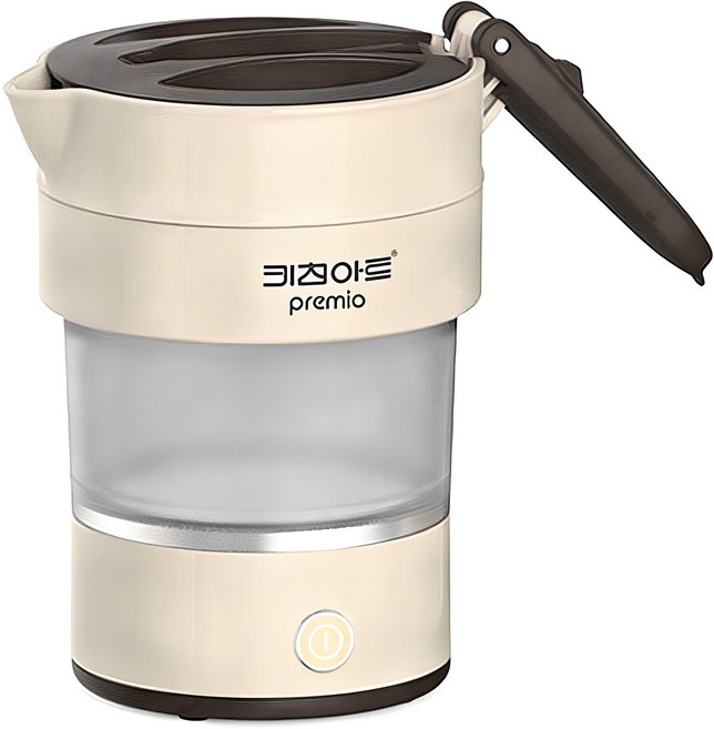 키친아트 휴대용 프리미오 폴딩 포트 0.6L, KK-F600HF