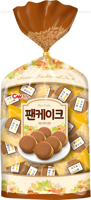 청우식품 팬케이크, 1개, 400g