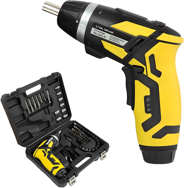 탐사 무선 전동 드라이버 세트 3.7 V, 1세트