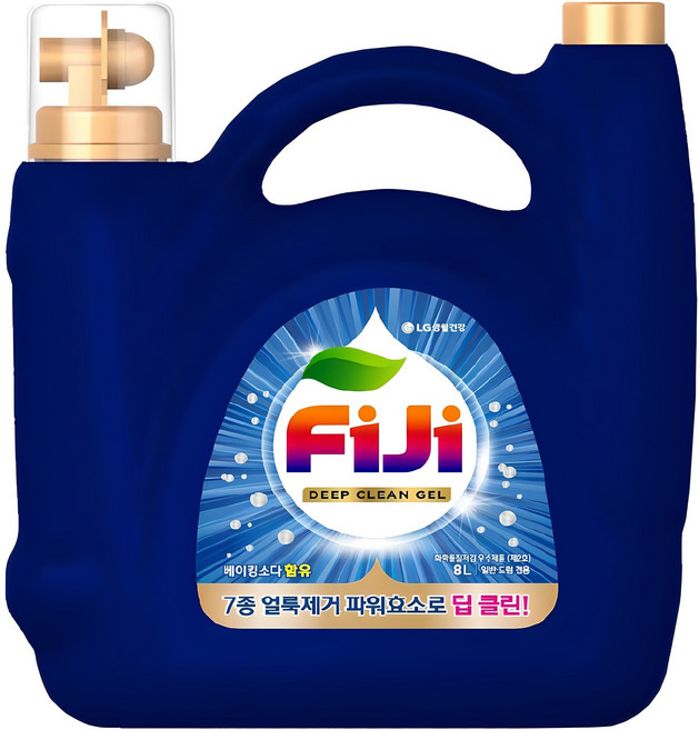 피지 딥 클린젤 액체세제 본품, 8L, 1개