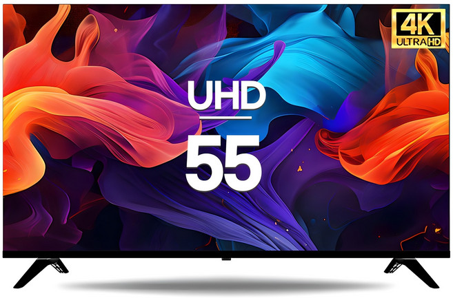 시티브 4K UHD TV, 139cm(55인치), MED551 HDR PRO, 스탠드형, 방문설치