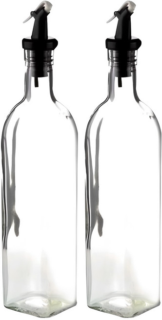 시노글라스 오일병 2P 블랙, 500ml, 2개