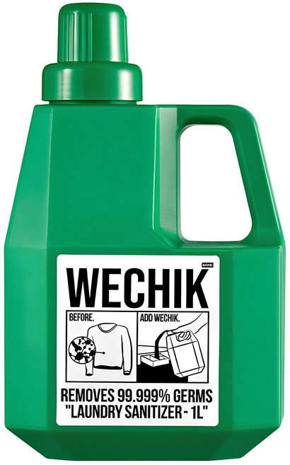 위칙 소독 섬유유연제 본품, 1L, 1개