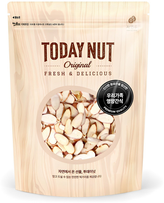 투데이넛 아몬드슬라이스, 300g, 1개