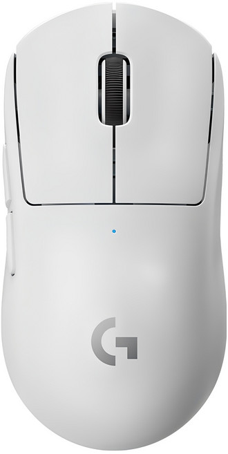 로지텍 PRO X SUPERLIGHT 게이밍 무선 마우스, MR0106, 화이트