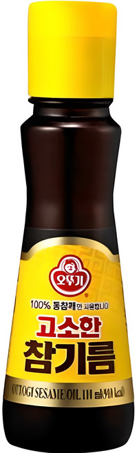 오뚜기 고소한 참기름, 80ml, 1개