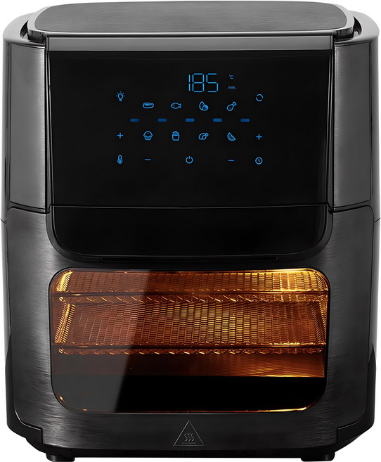 쿠쿠 오븐형 에어프라이어 대용량 12L, CAFO-B1210TG, 블랙
