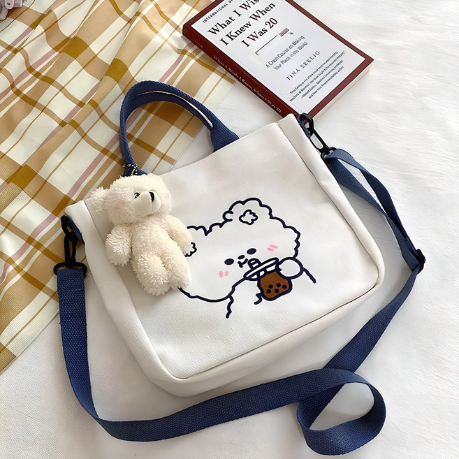 소풍 여성용 버블티 크로스백