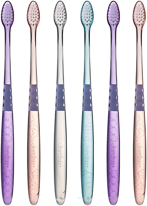 조르단 타겟 센스티브 성인용 칫솔, 6개입, 1개