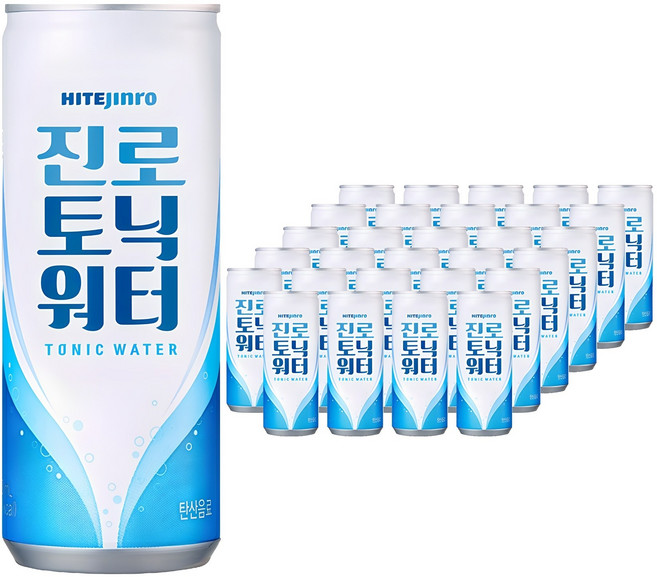 하이트진로 진로믹서 토닉워터, 250ml, 30개