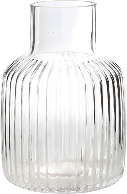 삼호유리 스트라이프 보틀 유리화병