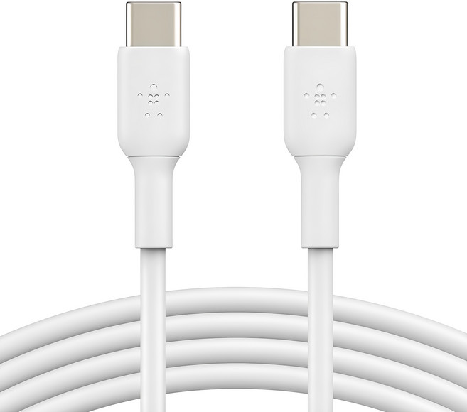 벨킨 부스트업 USB C to C타입 고속 충전케이블 CAB003bt2M 2m, 화이트, 1개