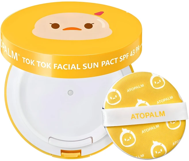 아토팜 톡톡 페이셜 선팩트 SPF43 PA+++, 15g, 1개 - 쿠팡