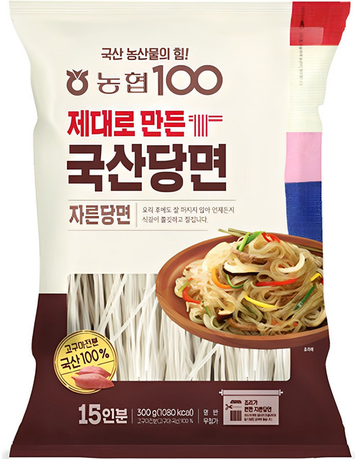 농협100 제대로 만든 자른당면, 300g, 1개