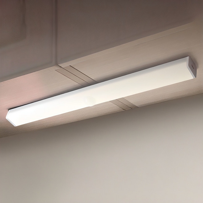 캥거 충전형 LED 베란다 현관 센서등 21cm, 화이트, 1개