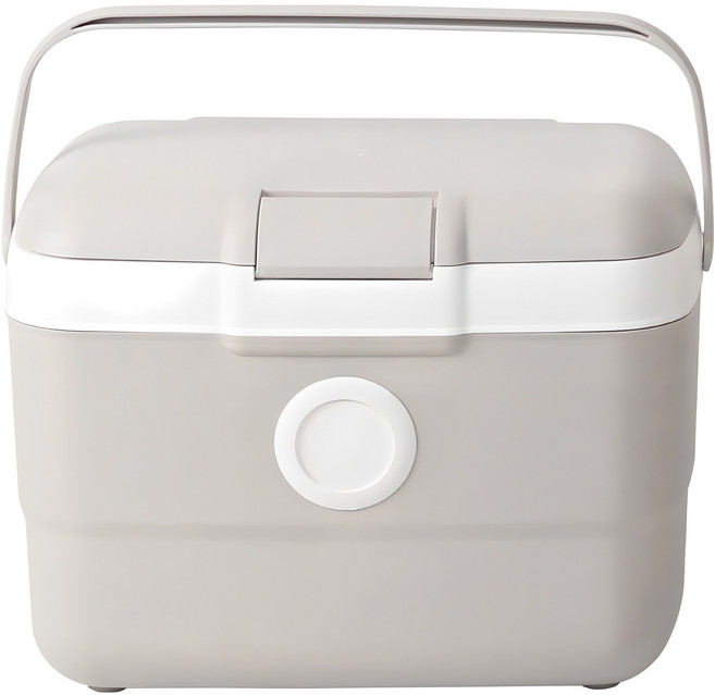 올리빙 도트 아이스박스, 연그레이, 25L