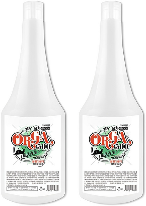 올가 마사지젤 500, 500ml, 2개