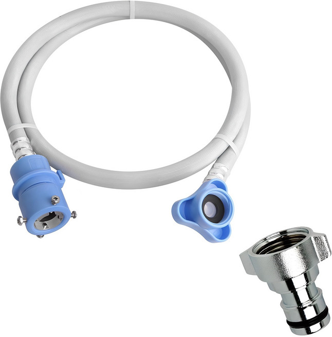 원터치 냉수용 세탁기호스 1.3M, 1개