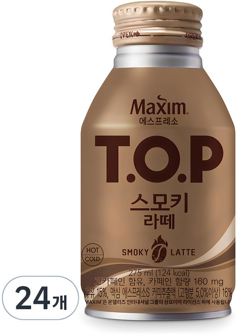 티오피 스모키 라떼, 275ml, 24개