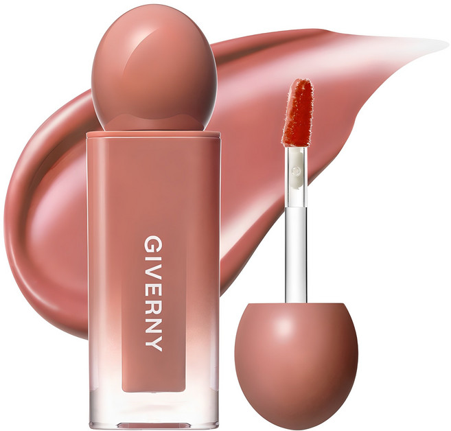 지베르니 듀이 립 글레이즈 틴트, 02 멜로우 베이지, 4.9g, 1개