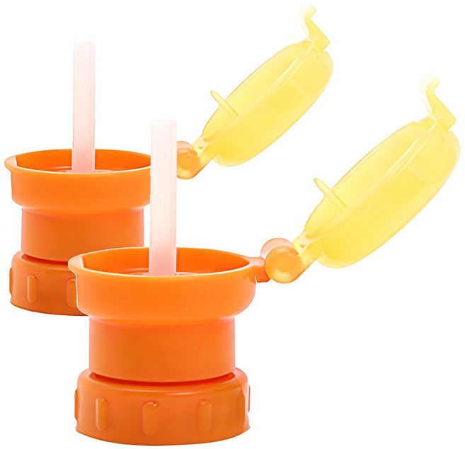 베베락 물병 스트로우캡, 2개, 단품