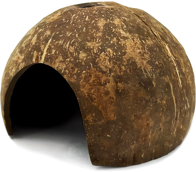 모비딕 프리미엄 코코넛 은신처 대형, 브라운, 1개