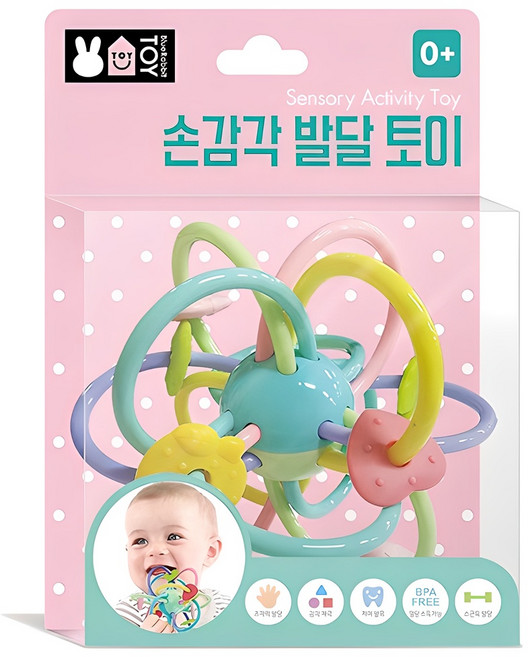 IQ베이비: 손감각 발달토이, 블루래빗, 상세 설명 참조