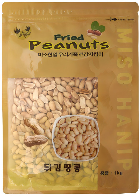 미소한입 튀김 땅콩, 1kg, 1개