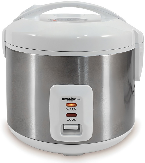 대웅 모닝컴 전기 보온 밥솥 3~4인용, DWR-S34KP, 화이트