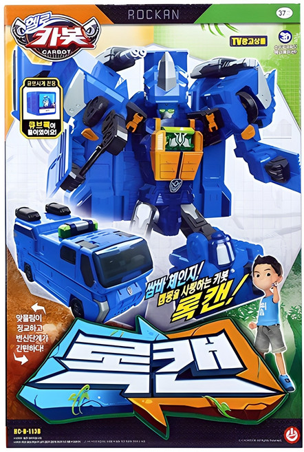 헬로카봇 록캔 로봇장난감, 혼합색상, 1개