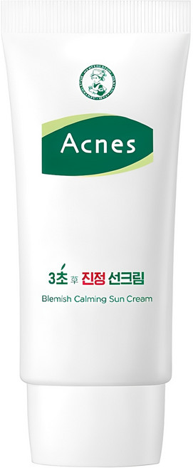 아크네스 3초 진정 선크림 SPF50+ PA++++, 50ml, 1개