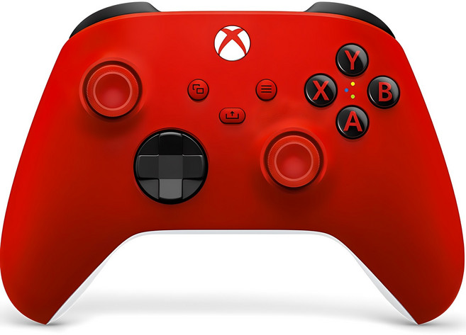 엑스박스 4세대 블루투스 컨트롤러, QAU-00013(펄스레드), 1개