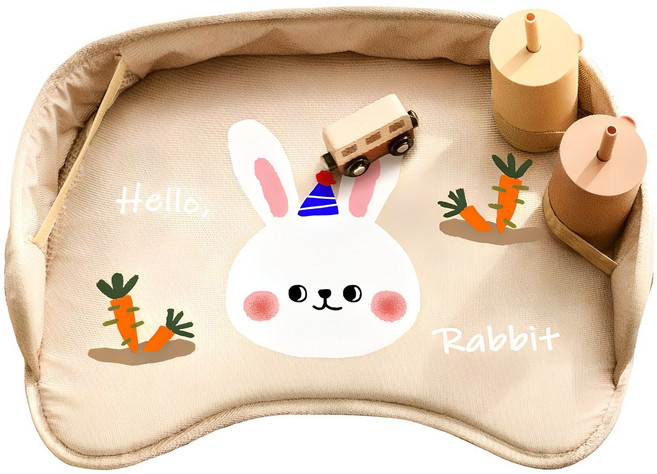 루나스토리 방수 카시트 트레이, 토끼, 1개