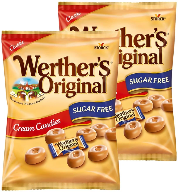 웨더스오리지날 크림 캔디 슈가프리, 70g, 2개 - 쿠팡