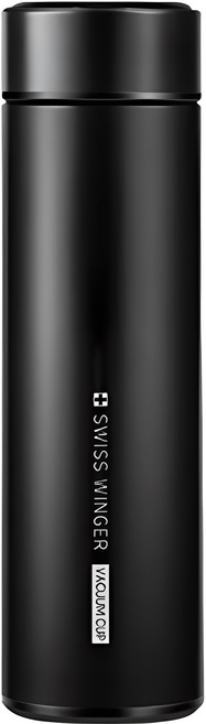 스위스윙거 보온보냉 진공 티텀블러, 블랙, 500ml, 1개