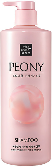 미쟝센 펄 샤이닝 리페어 퍼퓸샴푸 피오니향, 1L, 1개