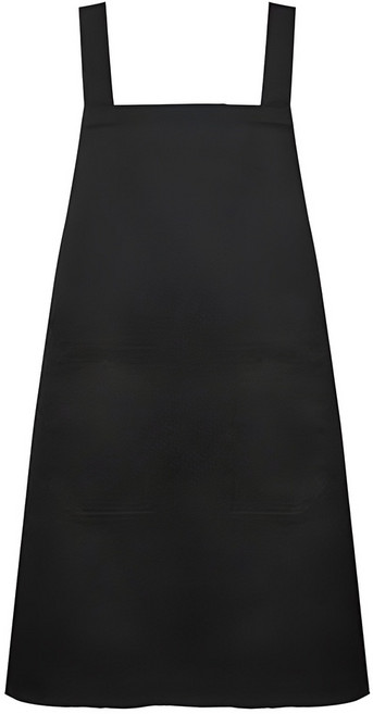 인블룸 버튼형 베이직 앞치마, 블랙, 1개