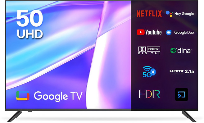 이노스 4K UHD HDR 구글 TV, 125cm(50인치), S5001KU, 스탠드형, 고객직접설치