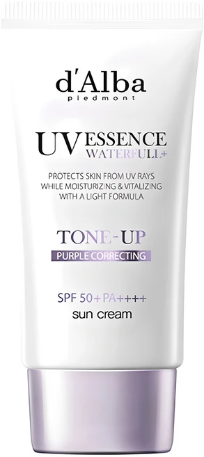달바 워터풀 퍼플 톤업 선크림 SPF50+ PA++++, 50ml, 1개 - 쿠팡