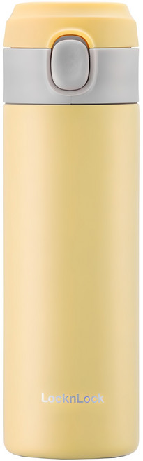 락앤락 데일리 팝 원터치 텀블러, 바나나옐로우, 350ml, 1개