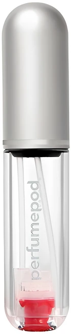 트라발로 퍼퓸팟 퓨어 펌핑식 충전 휴대용 향수공병 5ml, 실버, 1개 - 쿠팡