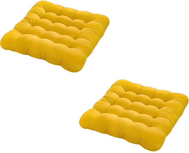 에버하우스 베이직 사각 일반방석 쿠션 2p