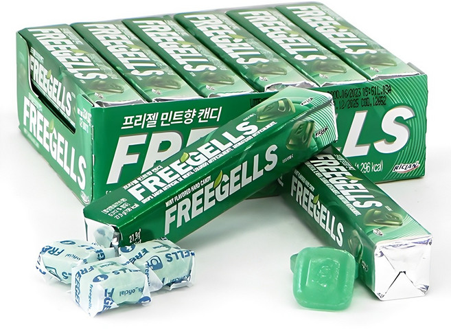 프리젤 민트향 캔디, 27.9g, 12개