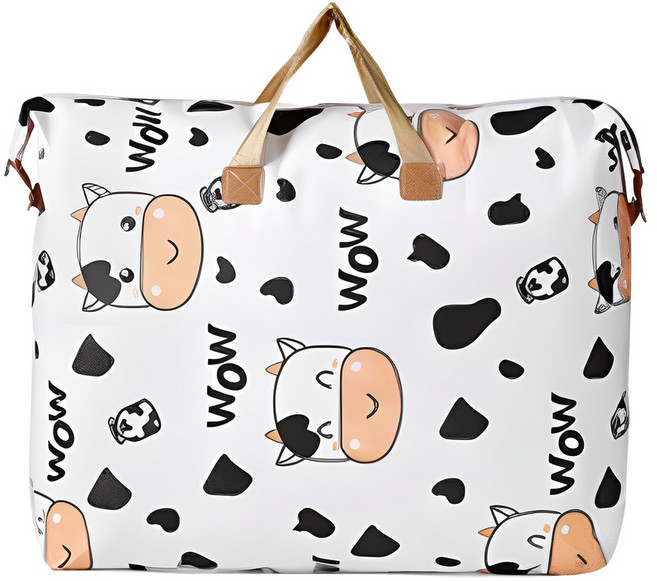 클레어라 이불 수납 가방, 암소, 1개